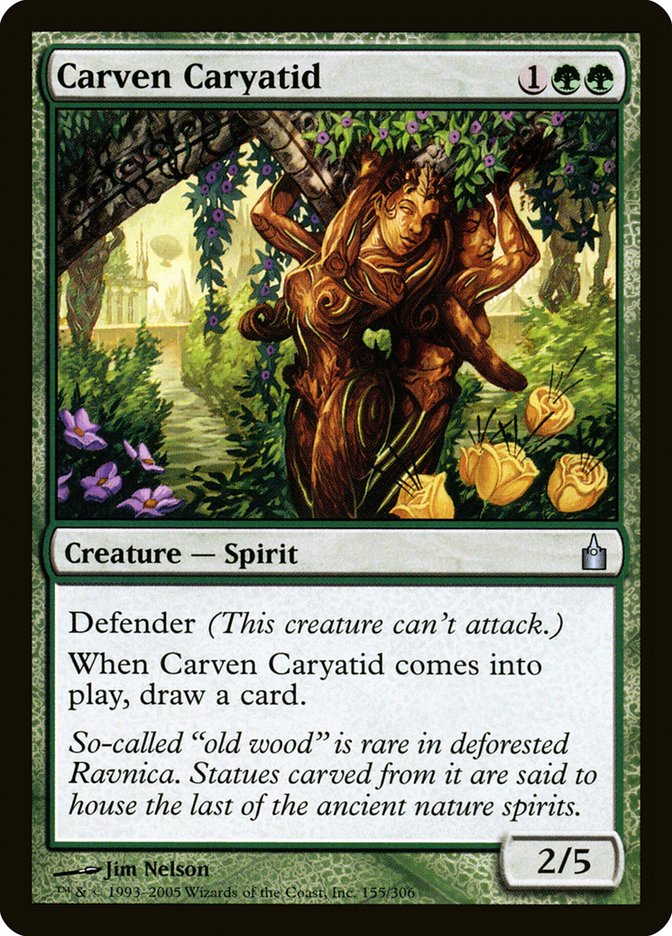 Carven Caryatid [Ravnica: City of Guilds] | Shuffle n Cut Hobbies & Games