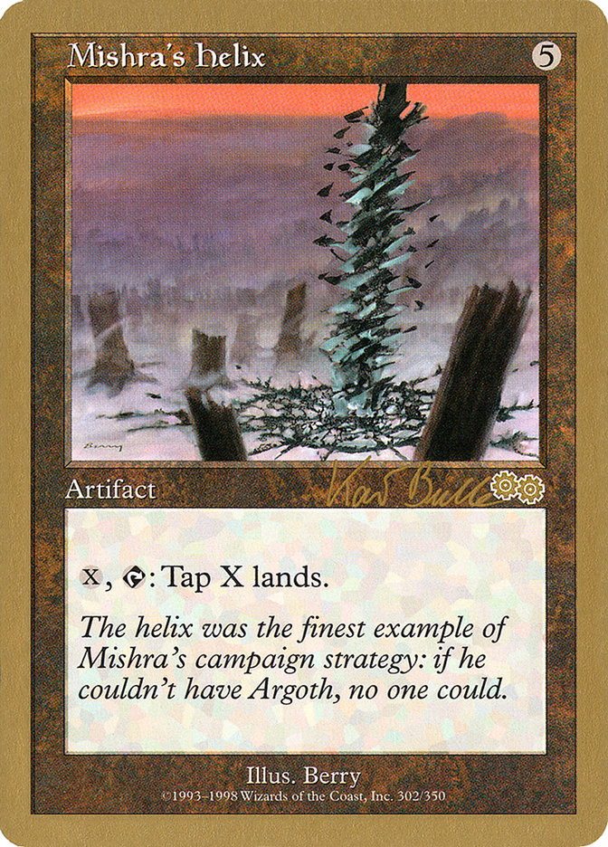 Mishra's Helix (Kai Budde) [World Championship Decks 1999] | Shuffle n Cut Hobbies & Games