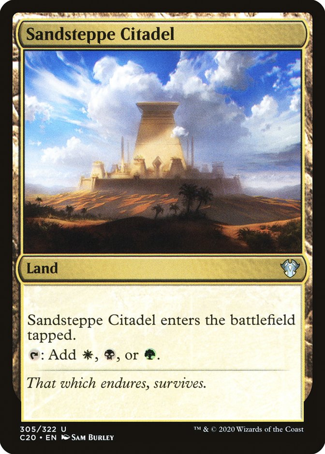 Sandsteppe Citadel [Commander 2020] | Shuffle n Cut Hobbies & Games