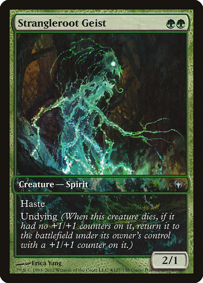 Strangleroot Geist (Game Day) [Dark Ascension Promos] | Shuffle n Cut Hobbies & Games