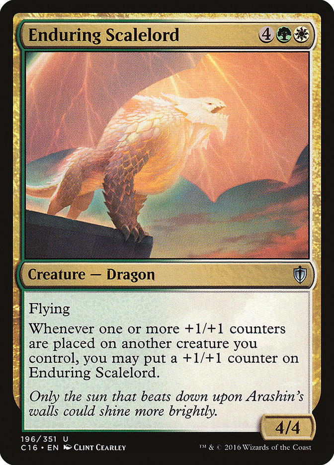 Enduring Scalelord [Commander 2016] | Shuffle n Cut Hobbies & Games