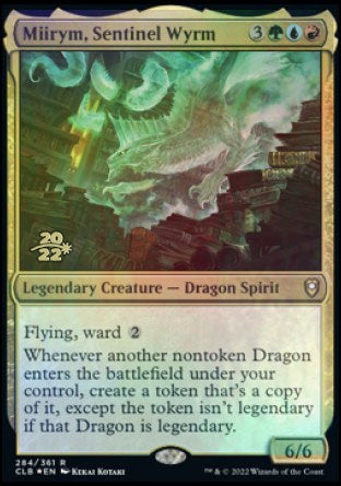 Miirym, Sentinel Wyrm [Commander Legends: Battle for Baldur's Gate Prerelease Promos] | Shuffle n Cut Hobbies & Games