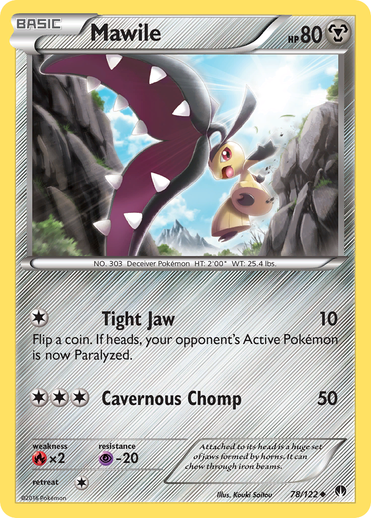 Mawile (78/122) [XY: BREAKpoint] | Shuffle n Cut Hobbies & Games