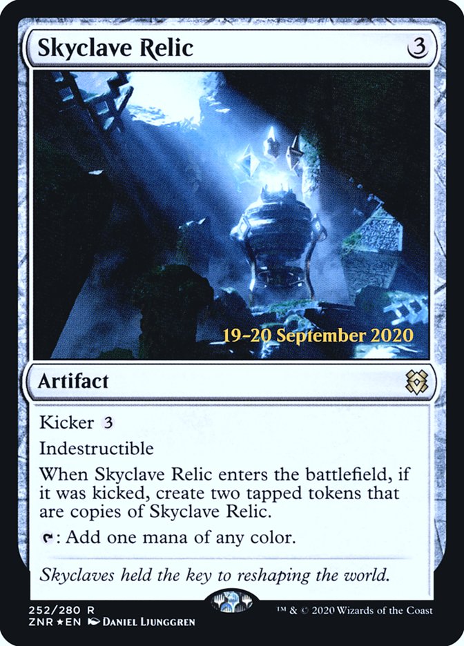 Skyclave Relic [Zendikar Rising Prerelease Promos] | Shuffle n Cut Hobbies & Games