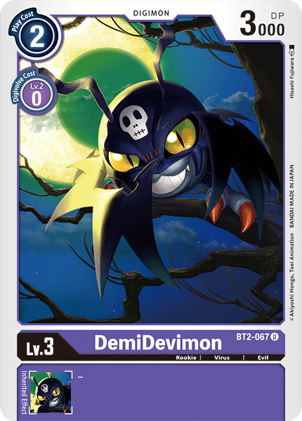DemiDevimon [BT2-067] [Release Special Booster Ver.1.0] | Shuffle n Cut Hobbies & Games