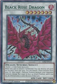 Black Rose Dragon (Green) [LDS2-EN110] Ultra Rare | Shuffle n Cut Hobbies & Games