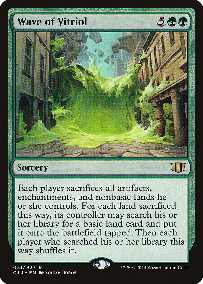 Wave of Vitriol [Commander 2014] | Shuffle n Cut Hobbies & Games