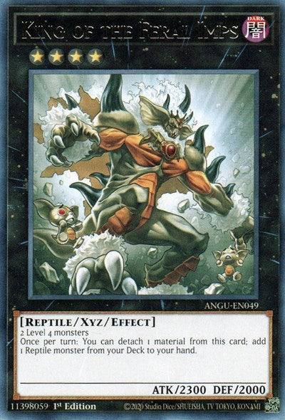 King of the Feral Imps (Rare) [ANGU-EN049] Rare | Shuffle n Cut Hobbies & Games