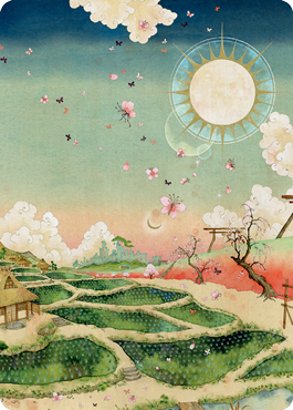 Plains 1 Art Card [Kamigawa: Neon Dynasty Art Series] | Shuffle n Cut Hobbies & Games
