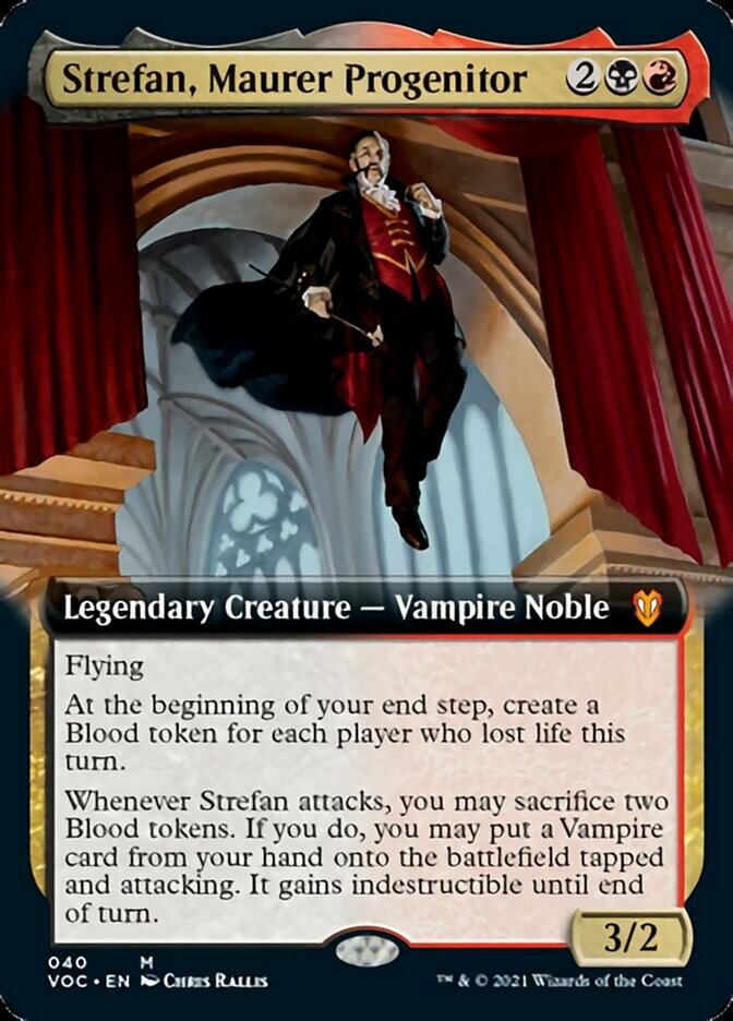 Strefan, Maurer Progenitor (Extended Art) [Innistrad: Crimson Vow Commander] | Shuffle n Cut Hobbies & Games