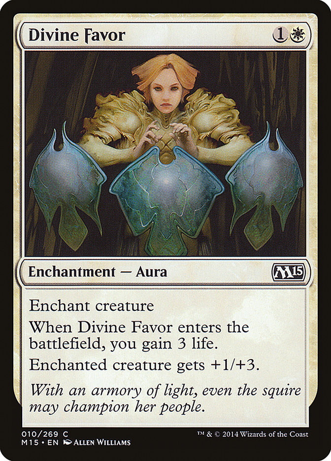 Divine Favor [Magic 2015] | Shuffle n Cut Hobbies & Games