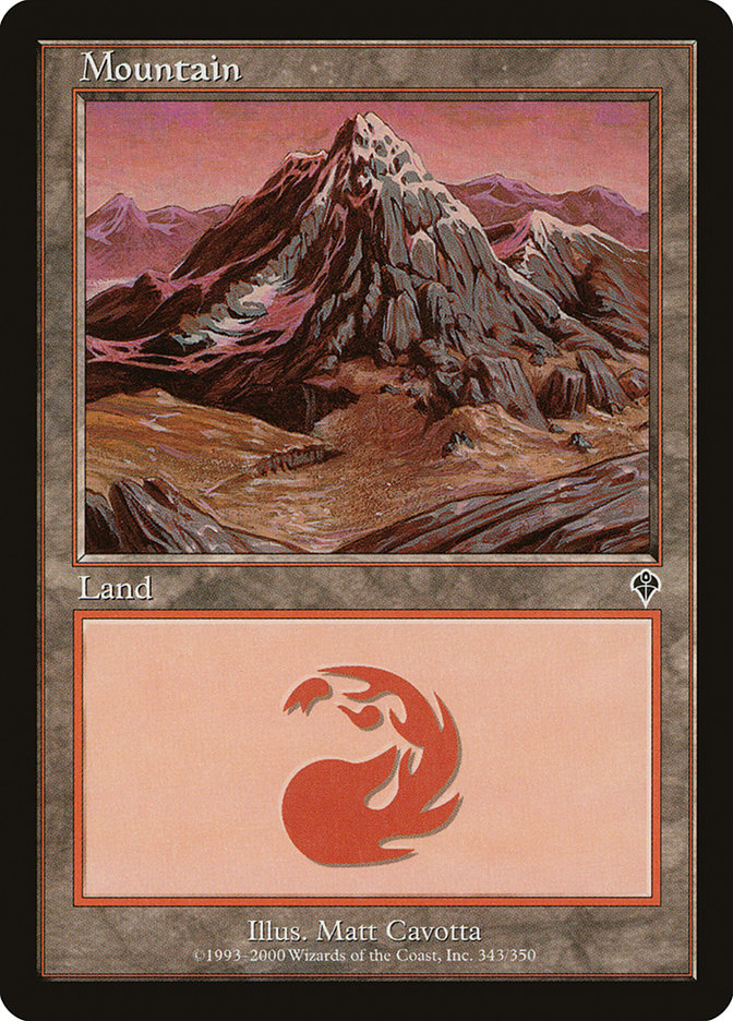 Mountain (343) [Invasion] | Shuffle n Cut Hobbies & Games