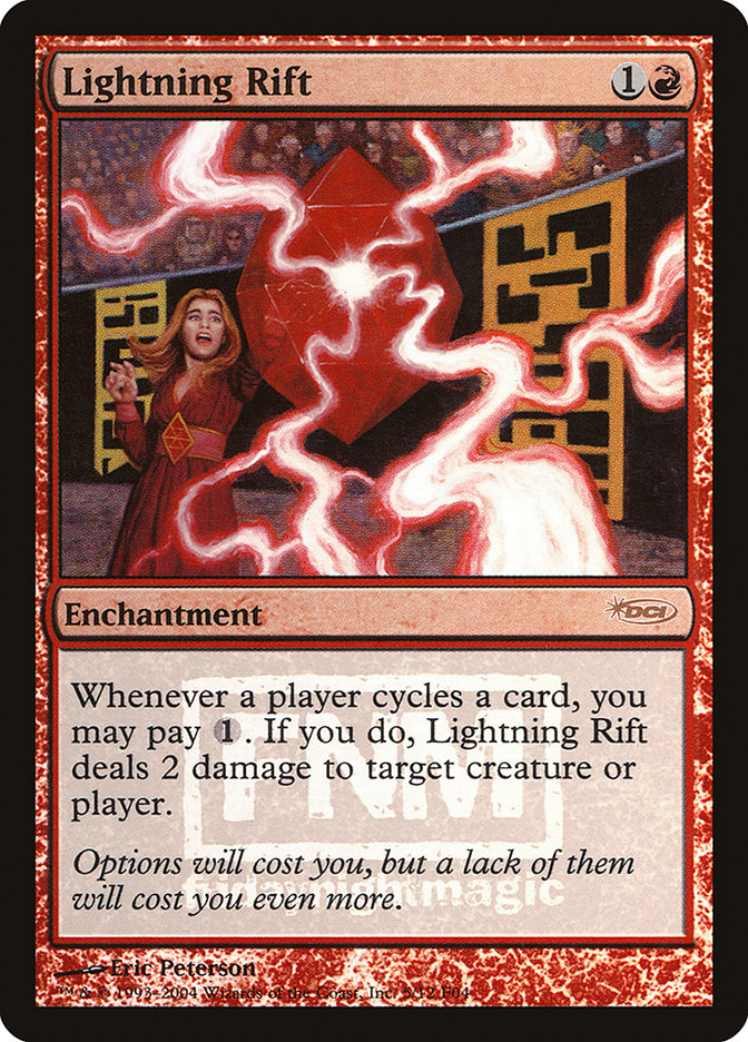 Lightning Rift [Friday Night Magic 2004] | Shuffle n Cut Hobbies & Games