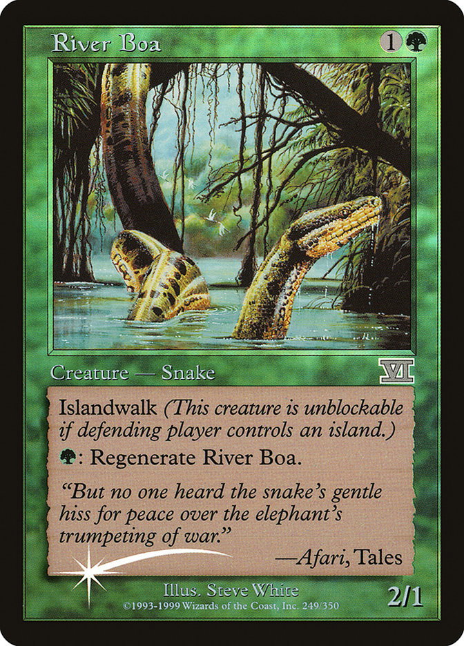 River Boa [Friday Night Magic 2000] | Shuffle n Cut Hobbies & Games