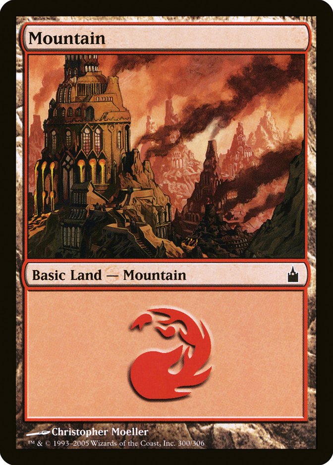 Mountain (300) [Ravnica: City of Guilds] | Shuffle n Cut Hobbies & Games
