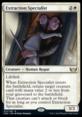 Extraction Specialist (Promo Pack) [Streets of New Capenna Promos] | Shuffle n Cut Hobbies & Games