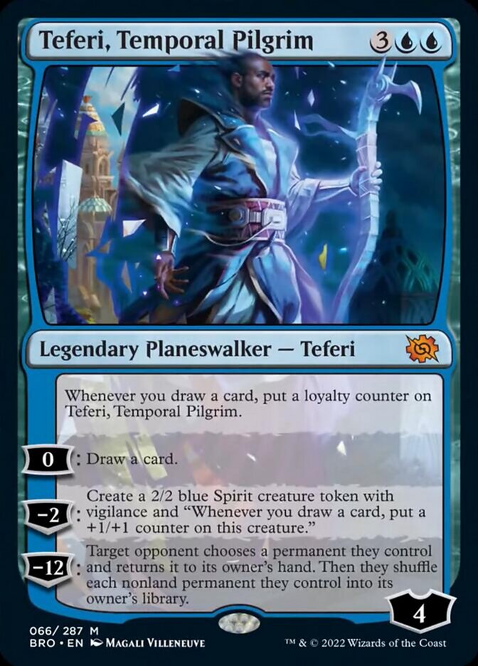 Teferi, Temporal Pilgrim [The Brothers' War] | Shuffle n Cut Hobbies & Games