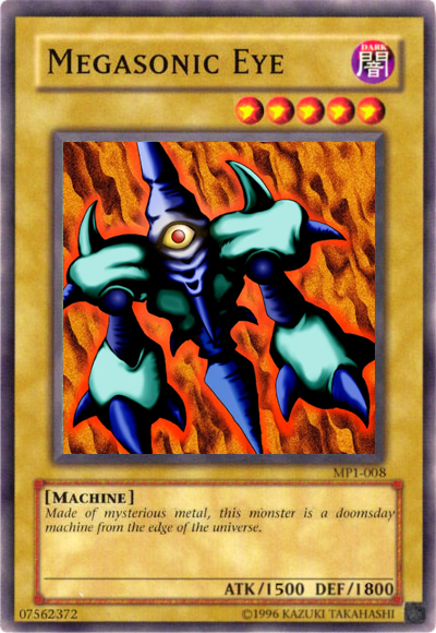 Megasonic Eye [MP1-008] Common | Shuffle n Cut Hobbies & Games
