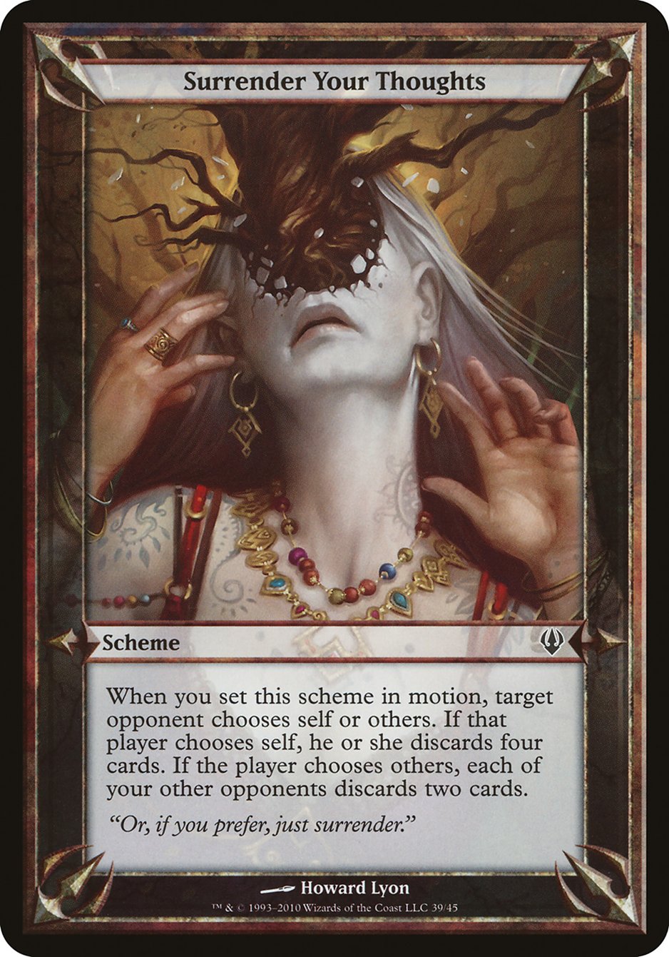 Surrender Your Thoughts (Schemes) [Archenemy Schemes] | Shuffle n Cut Hobbies & Games