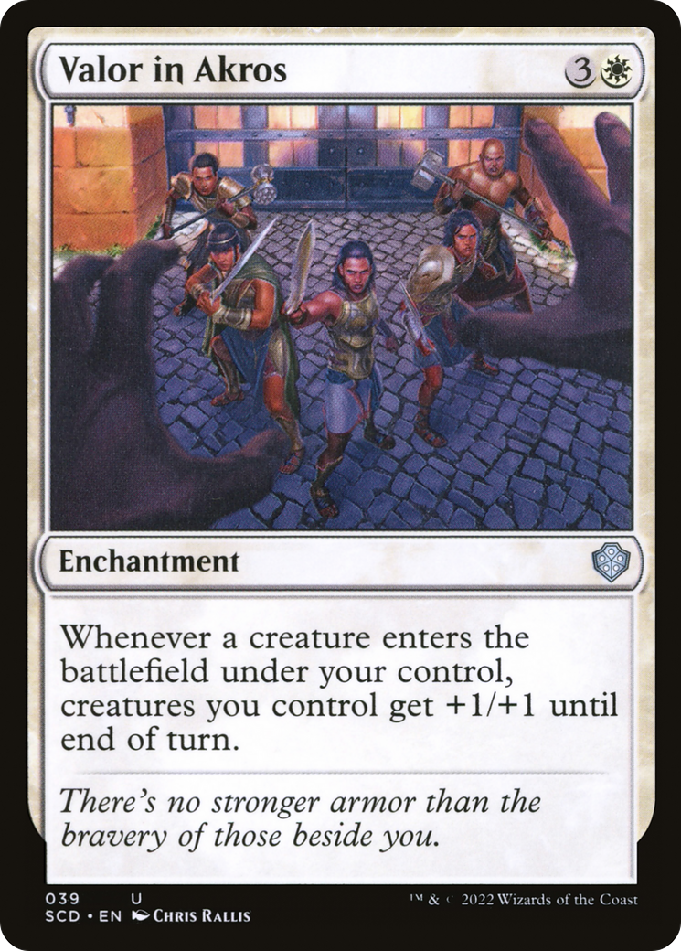 Valor in Akros [Starter Commander Decks] | Shuffle n Cut Hobbies & Games