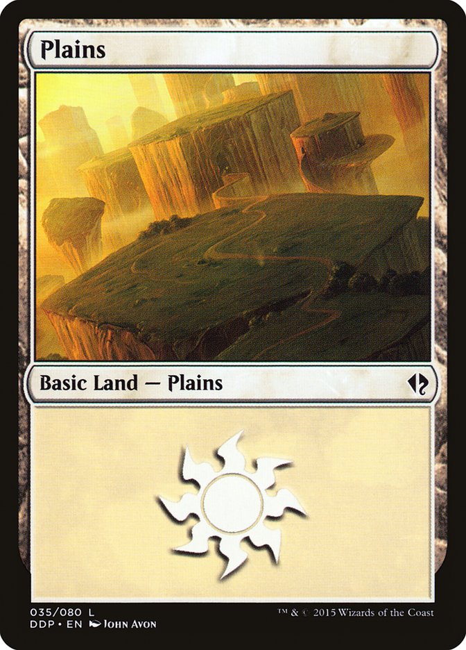 Plains (35) [Duel Decks: Zendikar vs. Eldrazi] | Shuffle n Cut Hobbies & Games