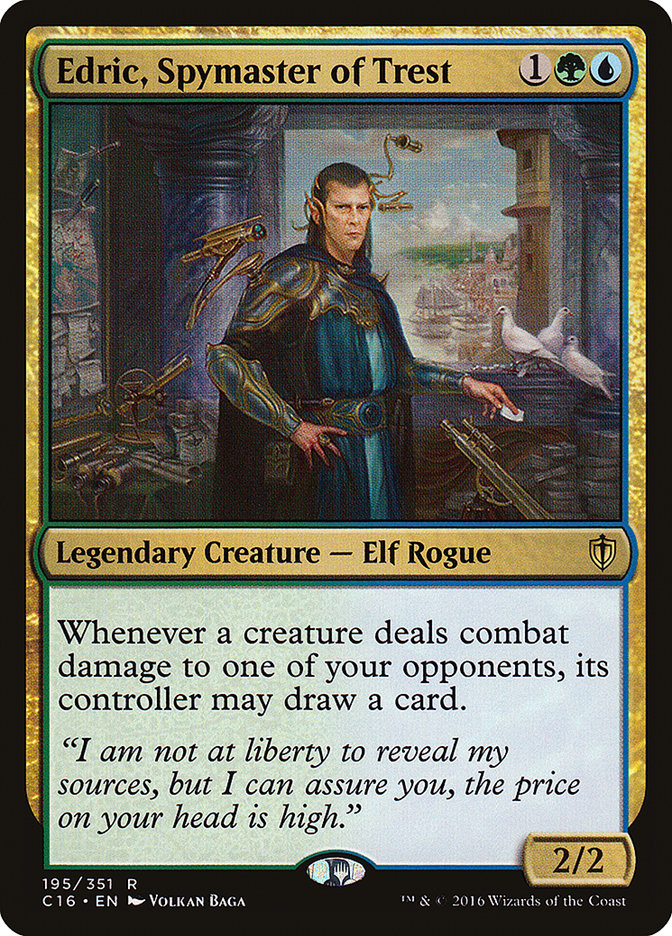 Edric, Spymaster of Trest [Commander 2016] | Shuffle n Cut Hobbies & Games