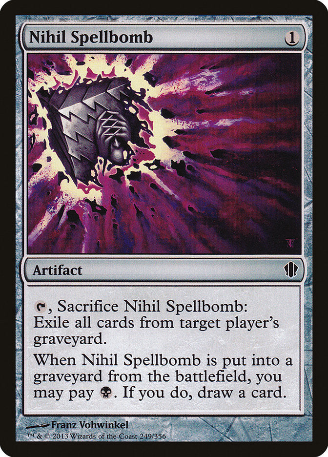 Nihil Spellbomb [Commander 2013] | Shuffle n Cut Hobbies & Games