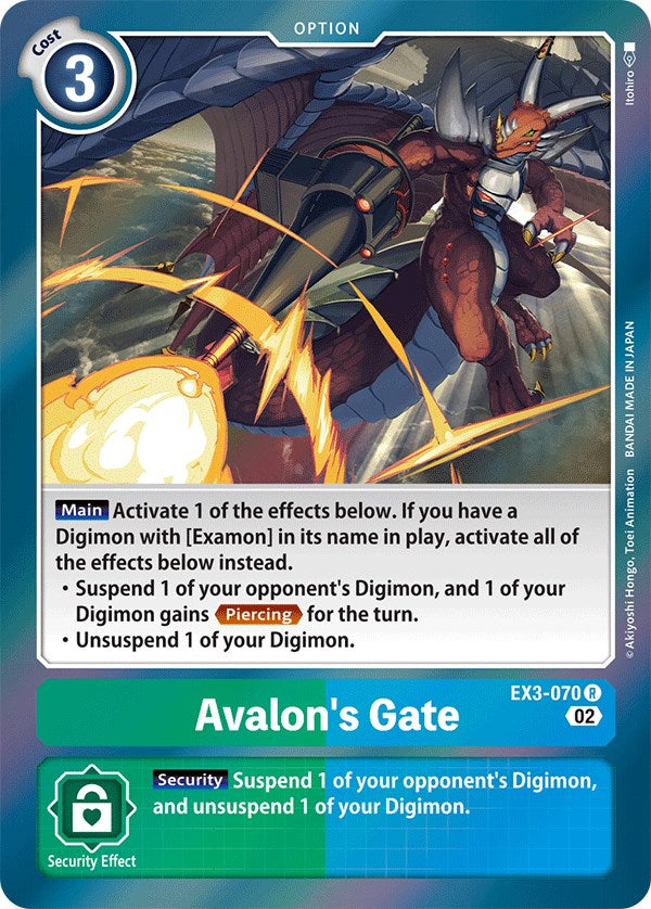 Avalon's Gate [EX3-070] [Draconic Roar] | Shuffle n Cut Hobbies & Games