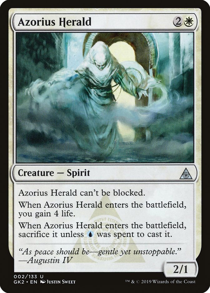 Azorius Herald [Ravnica Allegiance Guild Kit] | Shuffle n Cut Hobbies & Games