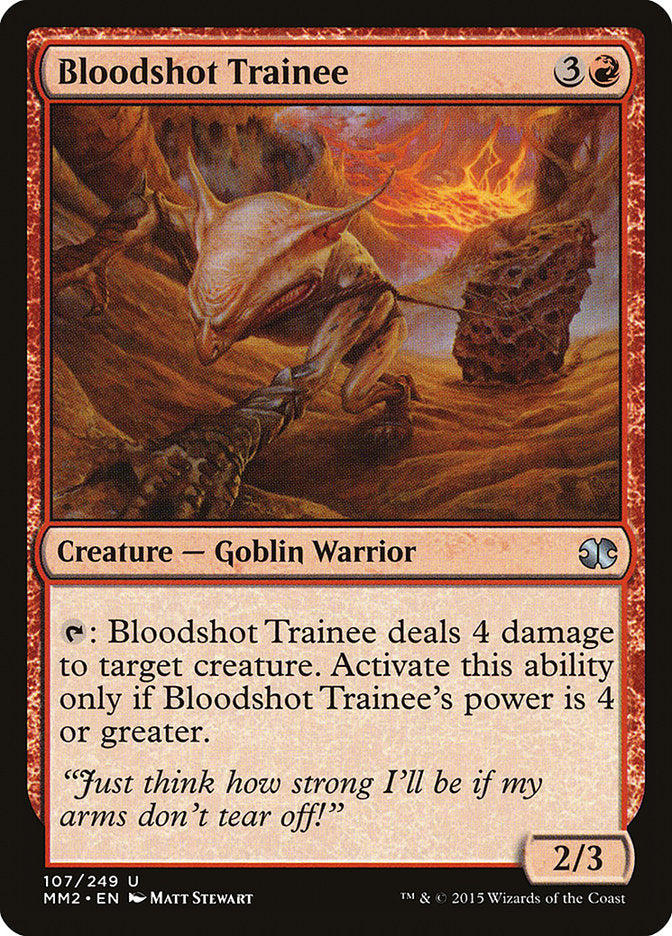 Bloodshot Trainee [Modern Masters 2015] | Shuffle n Cut Hobbies & Games