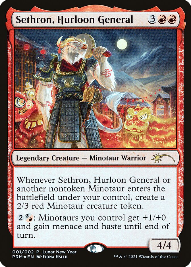 Sethron, Hurloon General [Year of the Ox 2021] | Shuffle n Cut Hobbies & Games