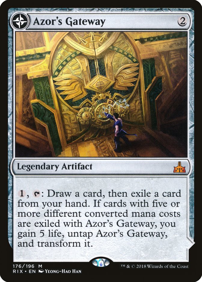 Azor's Gateway // Sanctum of the Sun [Rivals of Ixalan] | Shuffle n Cut Hobbies & Games