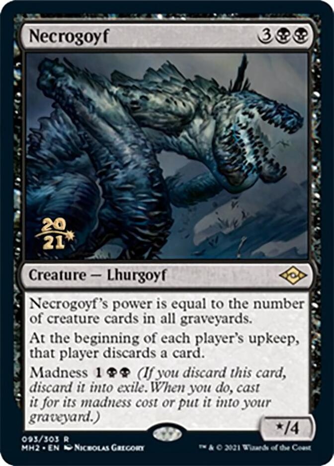 Necrogoyf [Modern Horizons 2 Prerelease Promos] | Shuffle n Cut Hobbies & Games