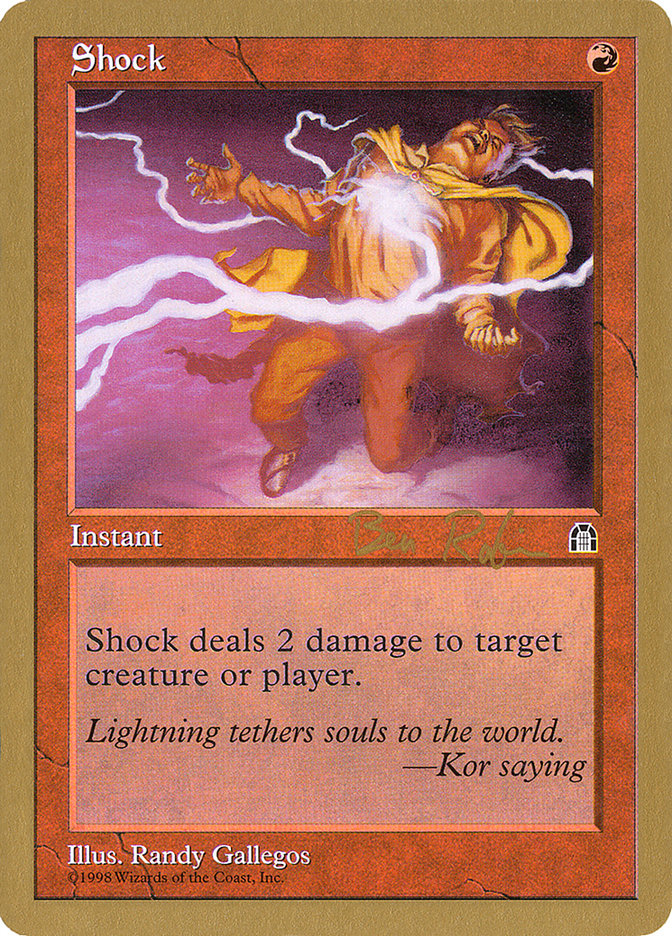 Shock (Ben Rubin) [World Championship Decks 1998] | Shuffle n Cut Hobbies & Games