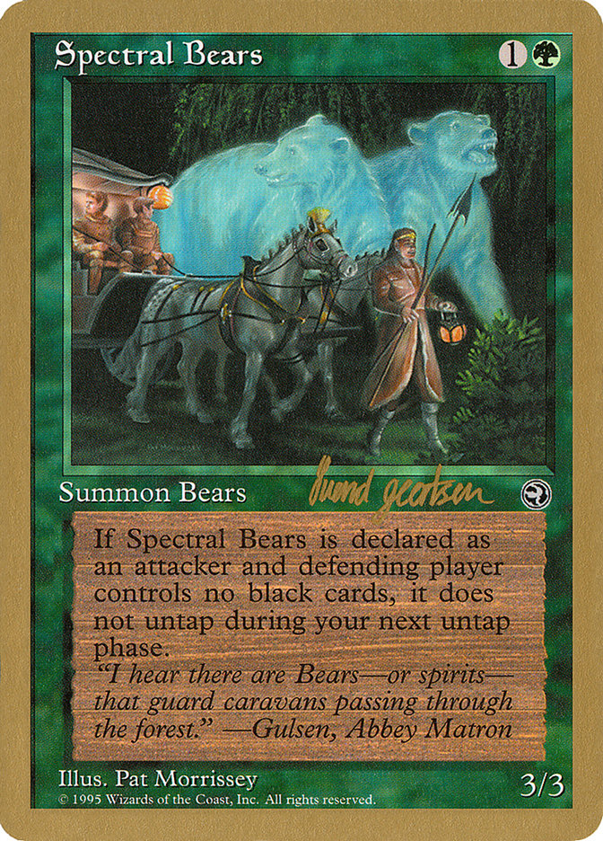 Spectral Bears (Svend Geertsen) [World Championship Decks 1997] | Shuffle n Cut Hobbies & Games