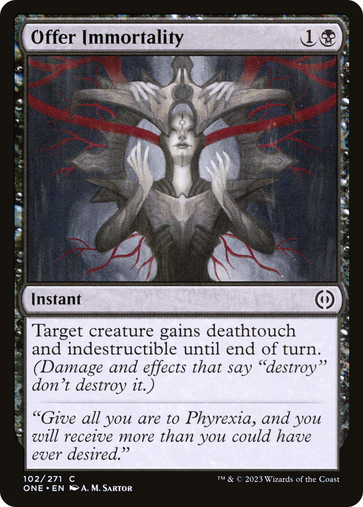 Offer Immortality [Phyrexia: All Will Be One] | Shuffle n Cut Hobbies & Games