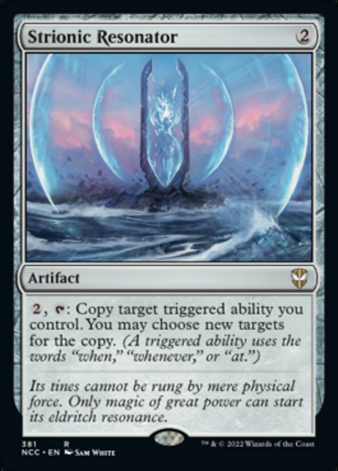 Strionic Resonator [Streets of New Capenna Commander] | Shuffle n Cut Hobbies & Games