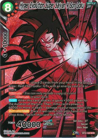 Hyper Evolution Super Saiyan 4 Son Goku [BT3-123] | Shuffle n Cut Hobbies & Games