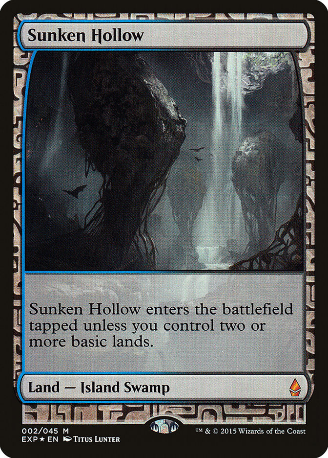 Sunken Hollow [Zendikar Expeditions] | Shuffle n Cut Hobbies & Games