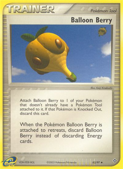 Balloon Berry (82/97) [EX: Dragon] | Shuffle n Cut Hobbies & Games