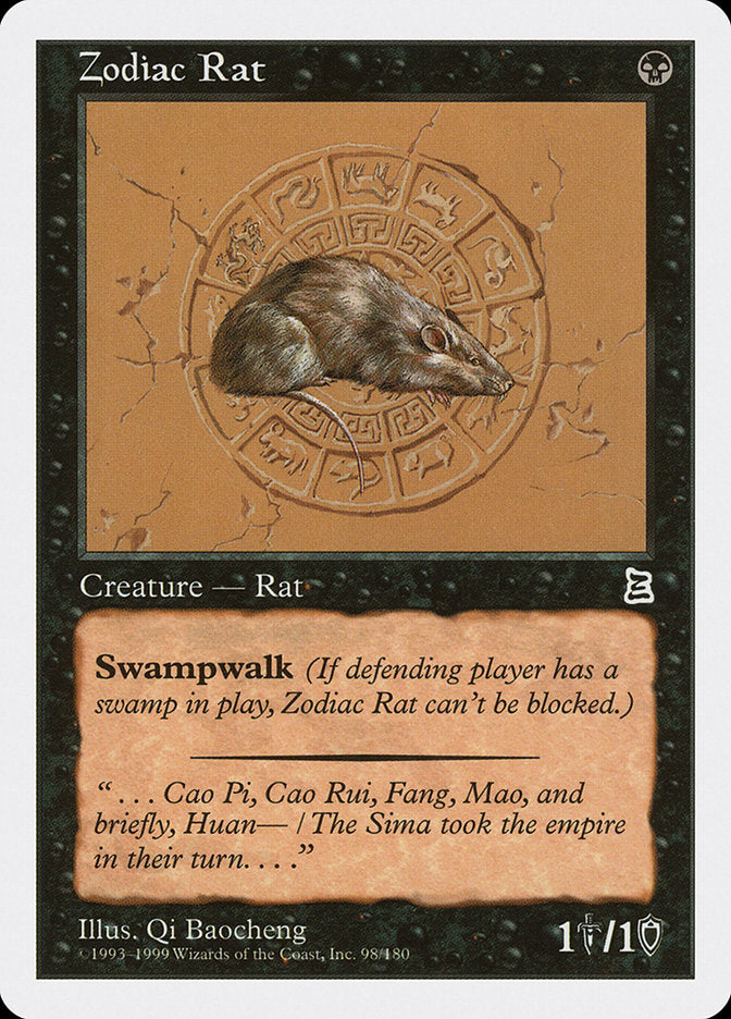 Zodiac Rat [Portal Three Kingdoms] | Shuffle n Cut Hobbies & Games