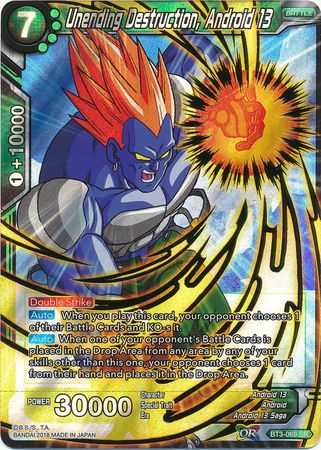 Unending Destruction, Android 13 [BT3-069] | Shuffle n Cut Hobbies & Games