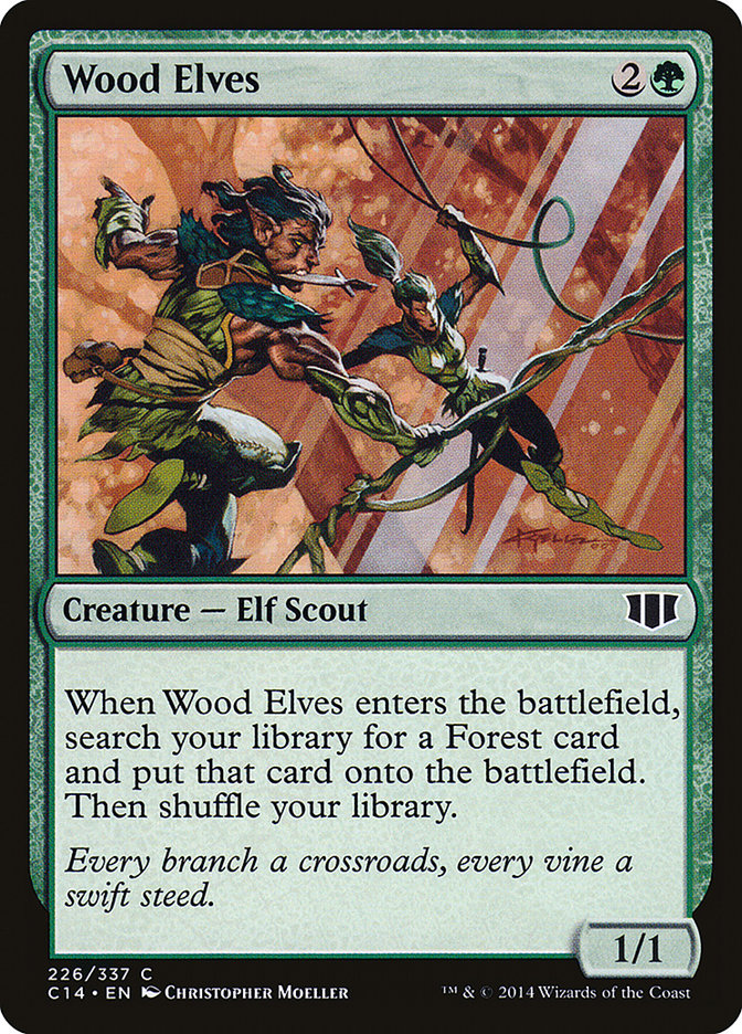 Wood Elves [Commander 2014] | Shuffle n Cut Hobbies & Games