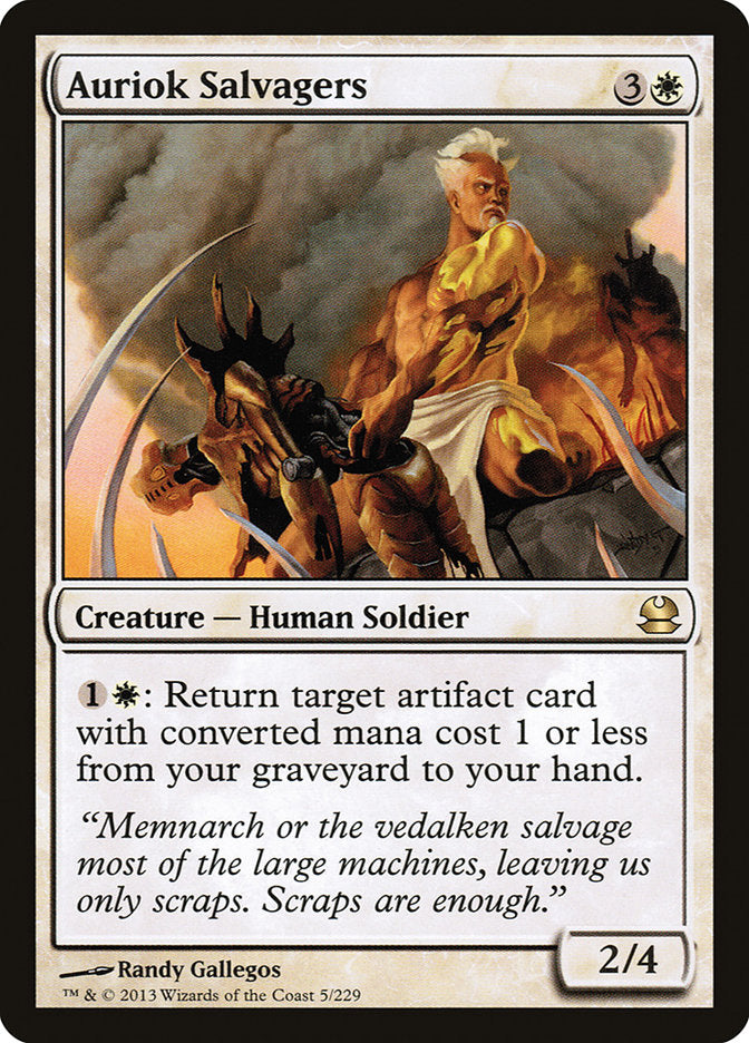 Auriok Salvagers [Modern Masters] | Shuffle n Cut Hobbies & Games