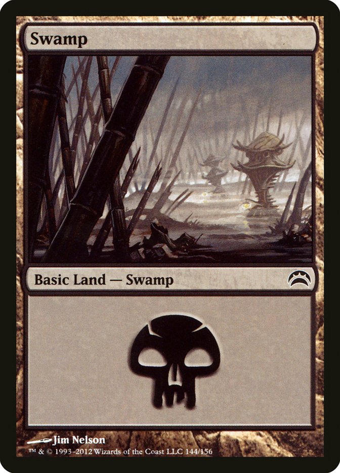 Swamp (144) [Planechase 2012] | Shuffle n Cut Hobbies & Games