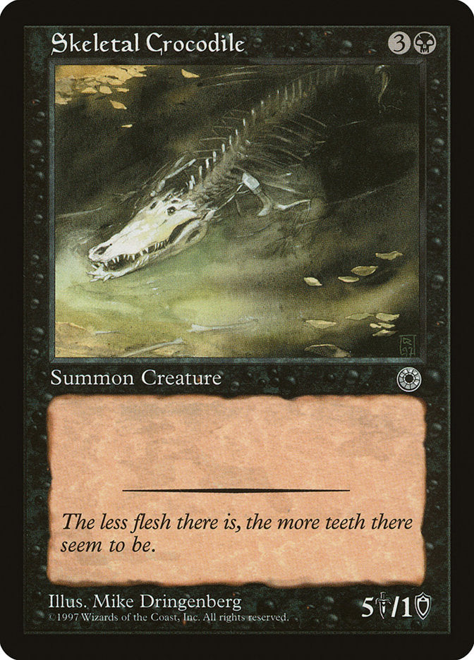 Skeletal Crocodile [Portal] | Shuffle n Cut Hobbies & Games