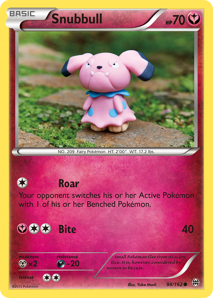 Snubbull (98/162) [XY: BREAKthrough] | Shuffle n Cut Hobbies & Games