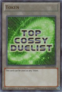 Top Ranked COSSY Duelist Token (Green) [TKN4-EN004] Ultra Rare | Shuffle n Cut Hobbies & Games