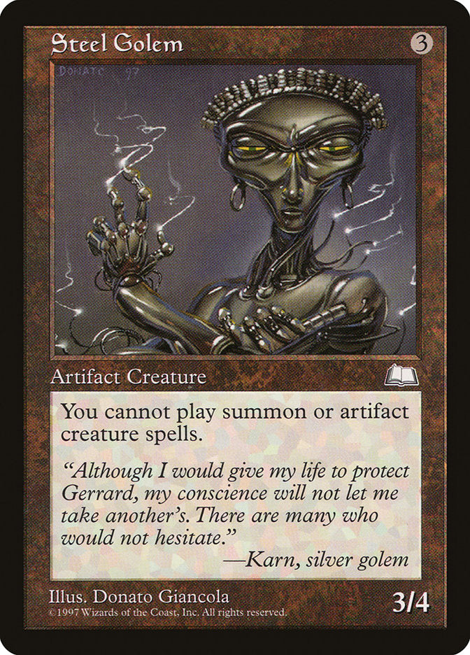 Steel Golem [Weatherlight] | Shuffle n Cut Hobbies & Games