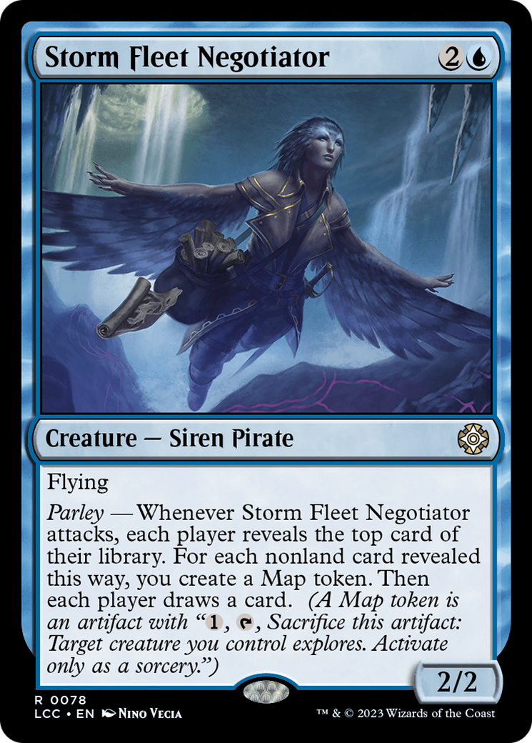 Storm Fleet Negotiator [The Lost Caverns of Ixalan Commander] | Shuffle n Cut Hobbies & Games